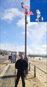 Boscombe Beach Weather Station Pic Boscombe Beach Weather Station Pic